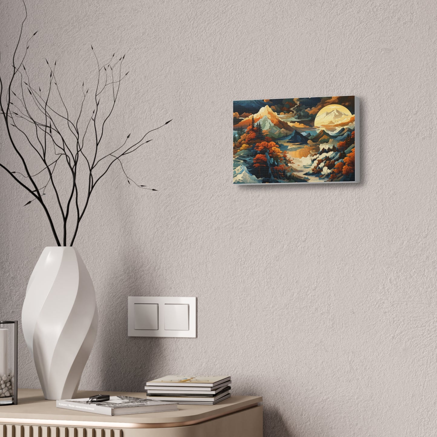 Majestic Mountain Design Collection - Canvas Print