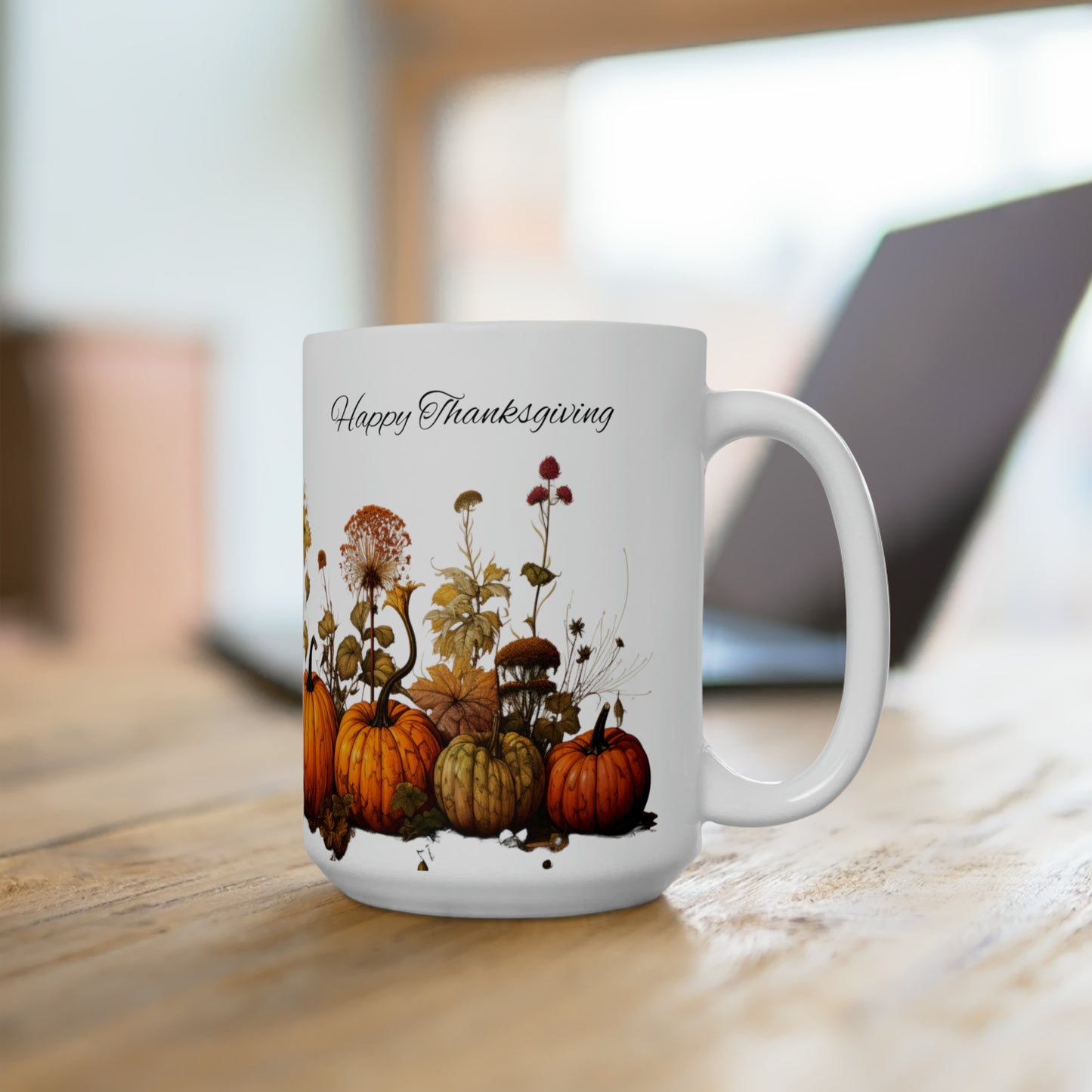 Thanksgiving Pumpkin Collection #2 - Ceramic Mug 15oz