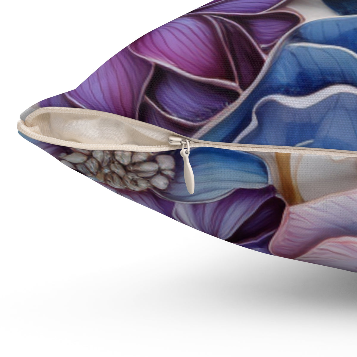 Topeka Flower Collection # 1 - Square Pillow 14" x 14" / (35 x 35cm)