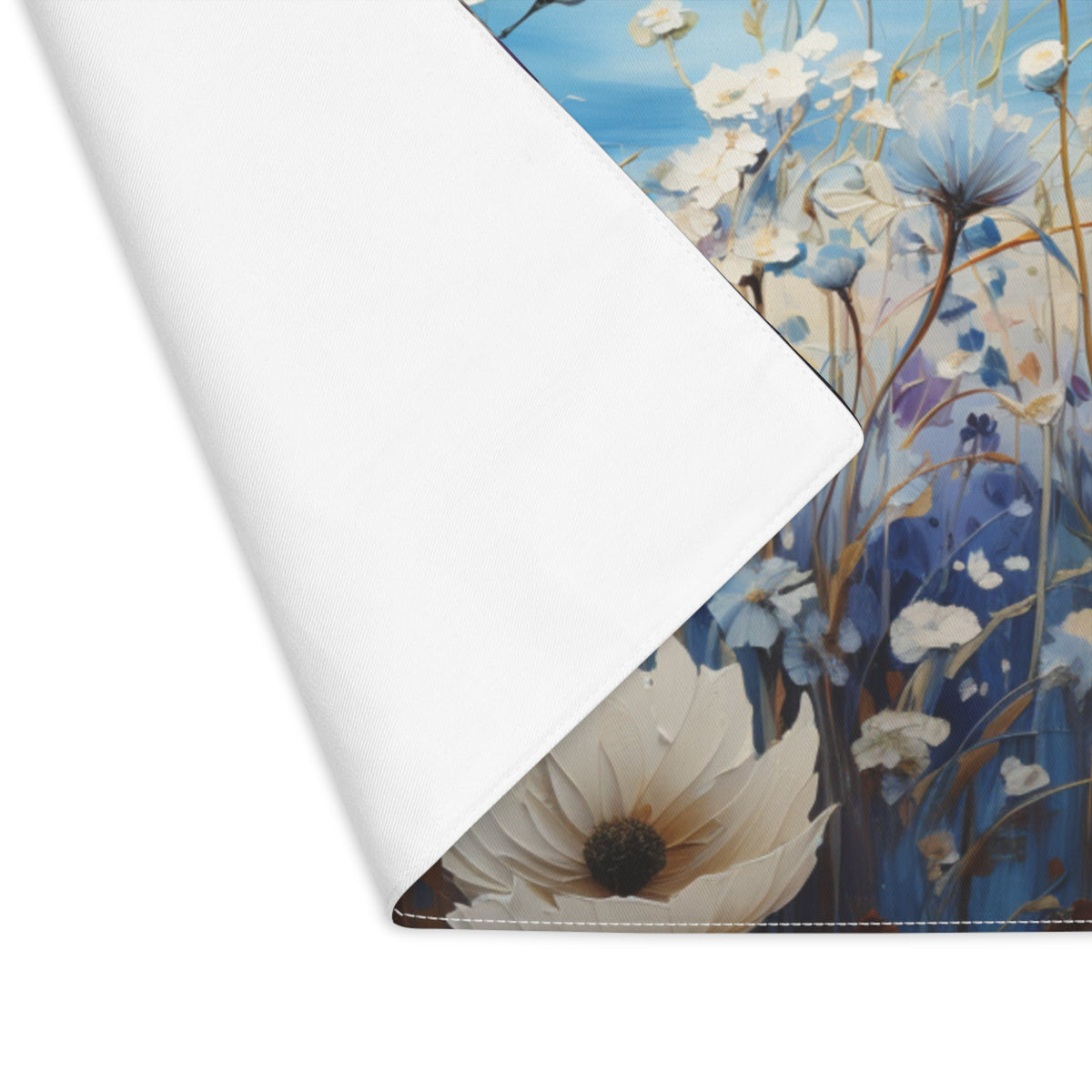 Blue Serenity Collection #1 - Placemat 18" × 14" (45.72cm x 35.56cm )