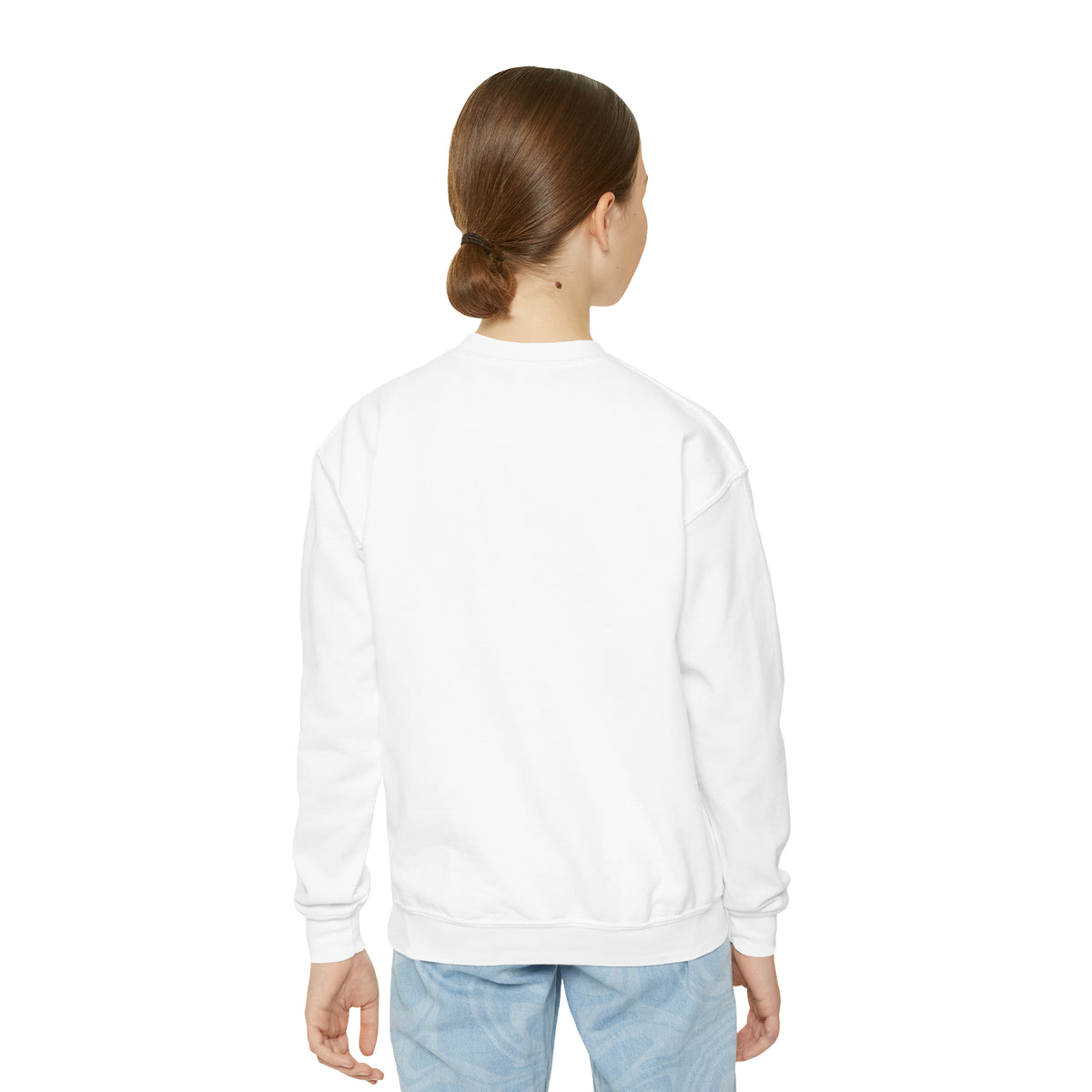 Adorable Dino Collection #2 - Youth - Thanksgiving Theme - Crewneck Sweatshirt