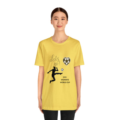 2023 Women's World Cup Soccer - Unisex Jersey Short Sleeve Tee