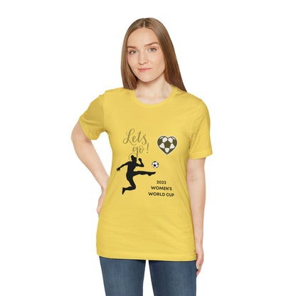 2023 Women's World Cup Soccer - Unisex Jersey Short Sleeve Tee