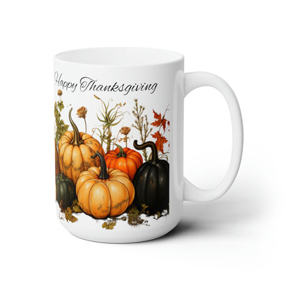 Thanksgiving Pumpkin Collection # 4 - Mug 15oz