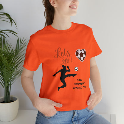 2023 Women's World Cup Soccer - Unisex Jersey Short Sleeve Tee