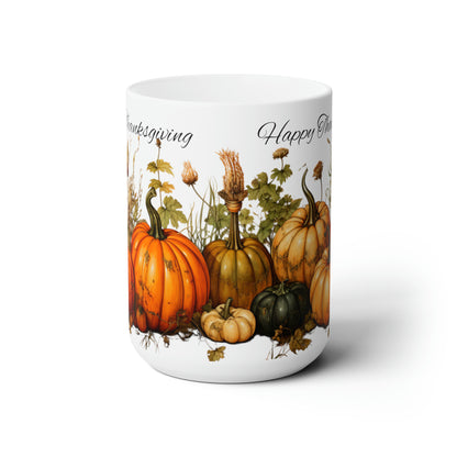 Thanksgiving Pumpkin Collection # 4 - Mug 15oz