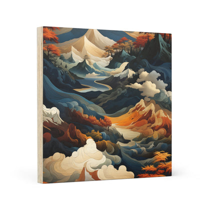 Majestic Mountain Collection - Wood Canvas