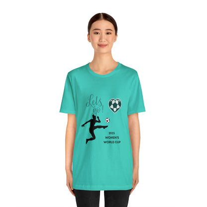 2023 Women's World Cup Soccer - Unisex Jersey Short Sleeve Tee