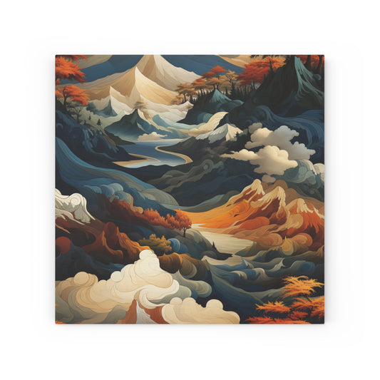 Majestic Mountain Collection - Wood Canvas