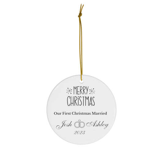 Ceramic Ornament, 1-Pack