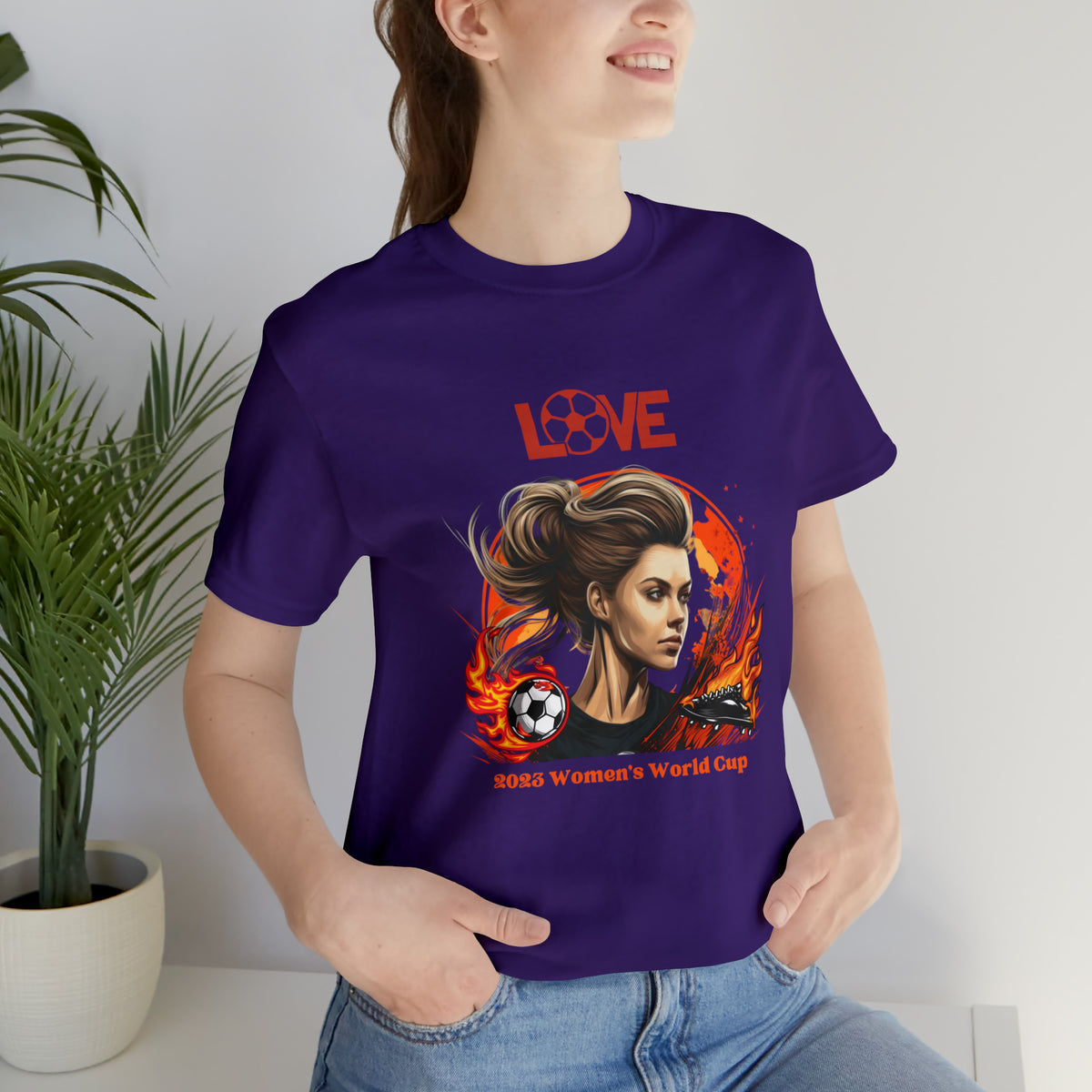Women's 2023 World Cup Soccer - Unisex Jersey Short Sleeve Tee