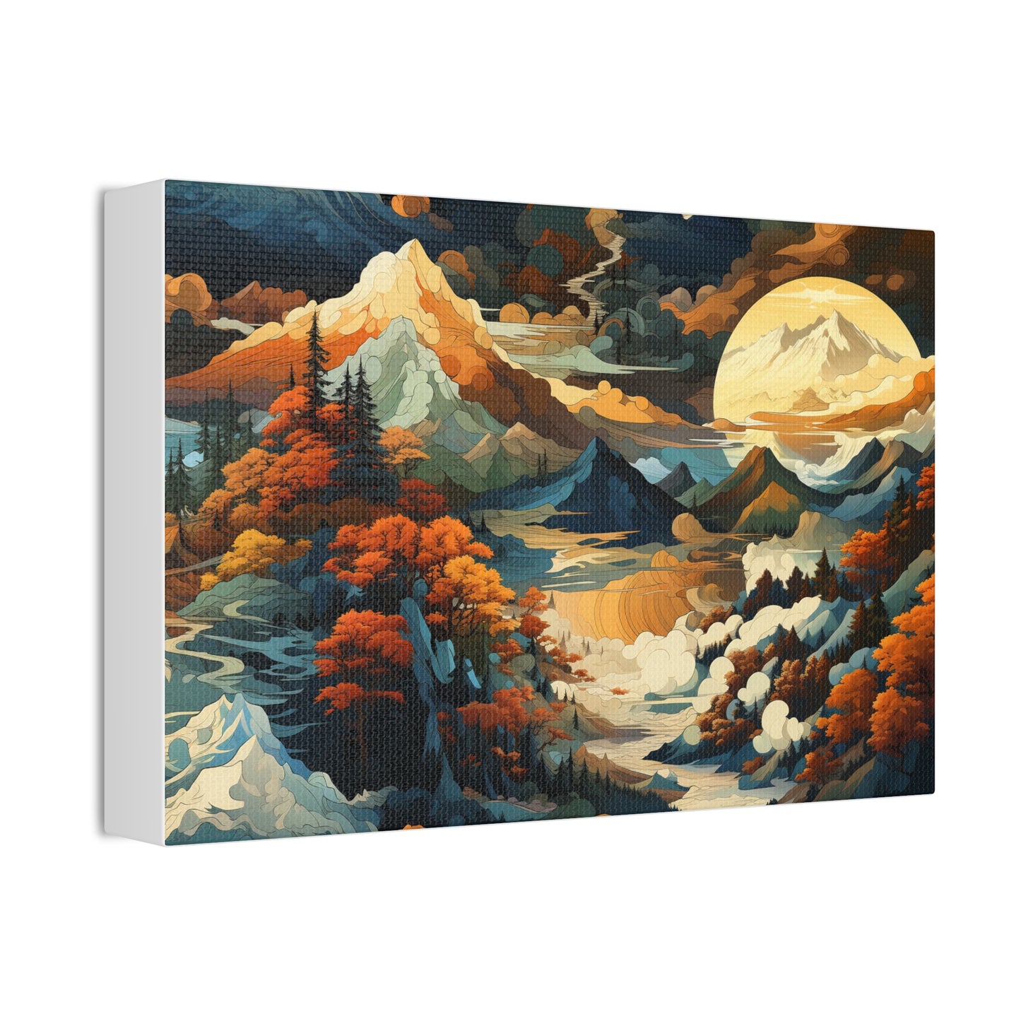 Majestic Mountain Design Collection  - Canvas Print