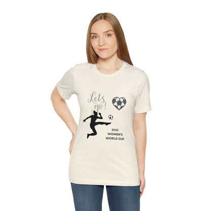 2023 Women's World Cup Soccer - Unisex Jersey Short Sleeve Tee