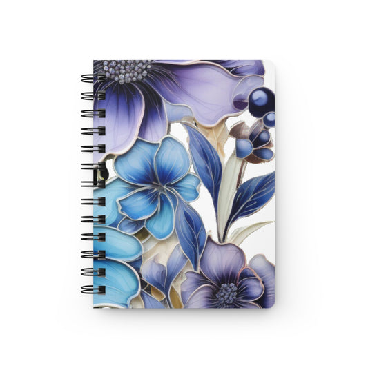 Topeka Flower Collection - Spiral Bound Journal