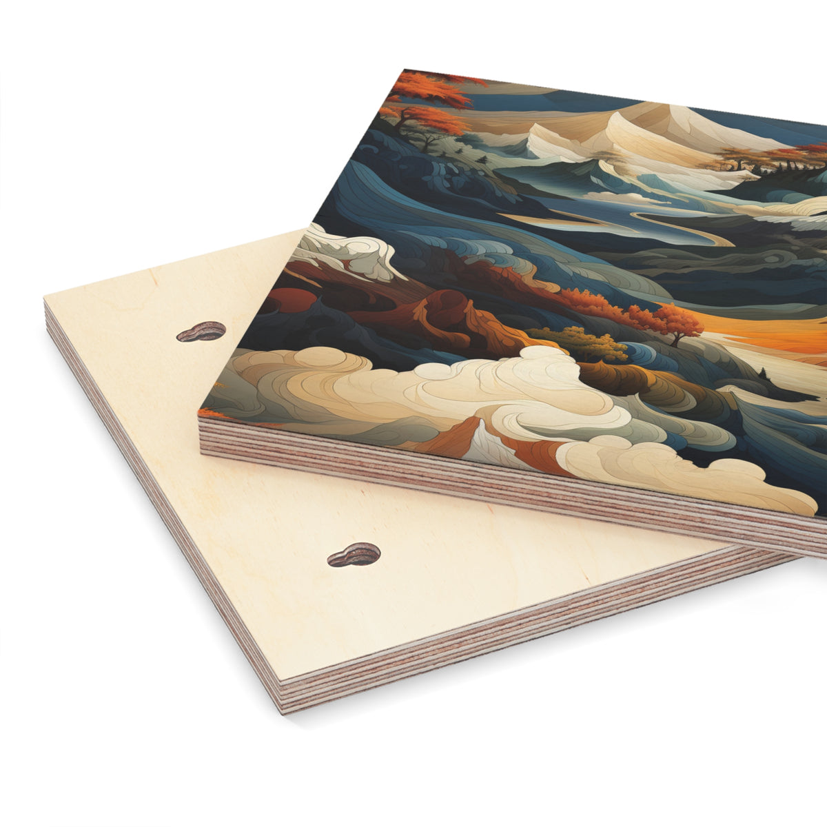 Majestic Mountain Collection - Wood Canvas