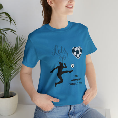 2023 Women's World Cup Soccer - Unisex Jersey Short Sleeve Tee