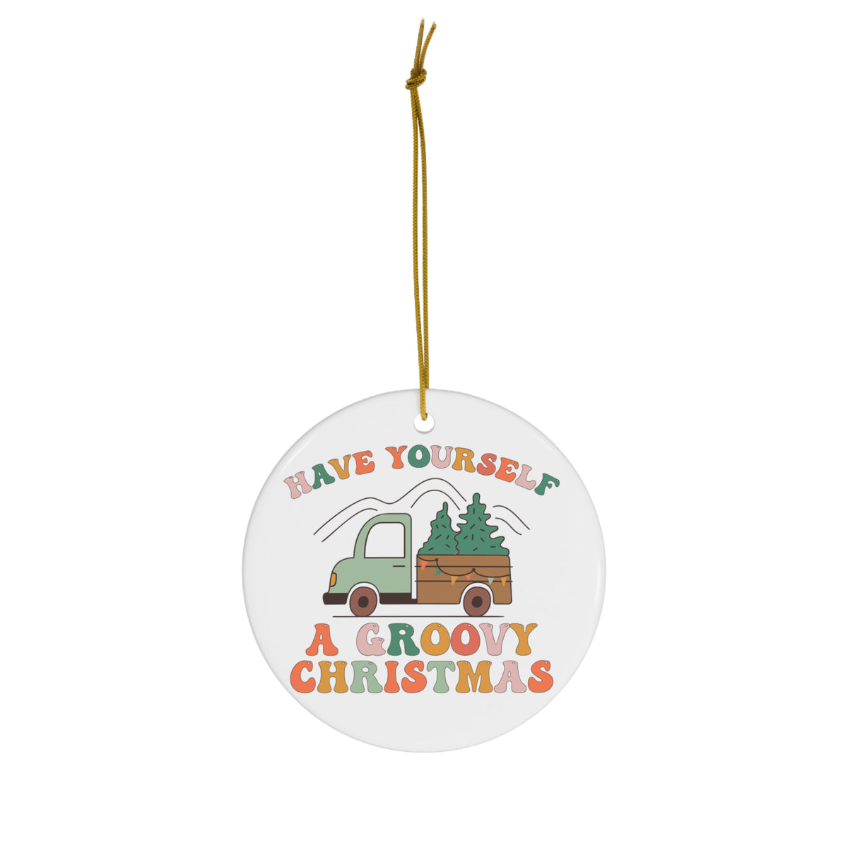 Ceramic Ornament, 1-Pack