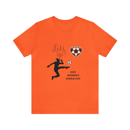 2023 Women's World Cup Soccer - Unisex Jersey Short Sleeve Tee