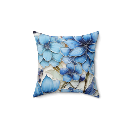 Topeka Flower Collection # 2 - Square Pillow - 14 x14"