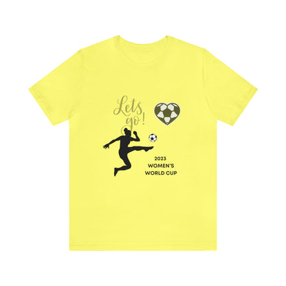 2023 Women's World Cup Soccer - Unisex Jersey Short Sleeve Tee