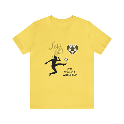 2023 Women's World Cup Soccer - Unisex Jersey Short Sleeve Tee