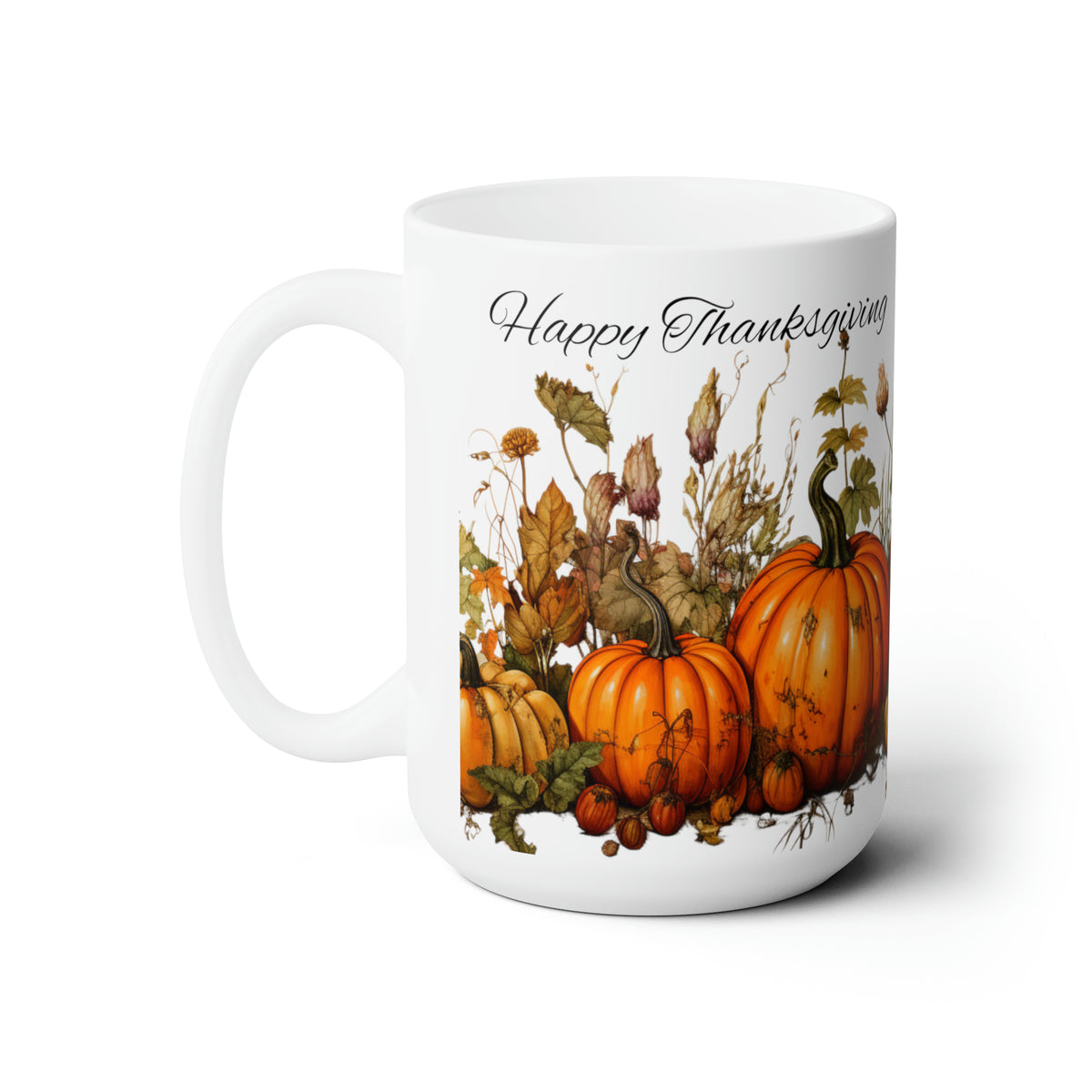 Thanksgiving Pumpkin Collection # 4 - Mug 15oz