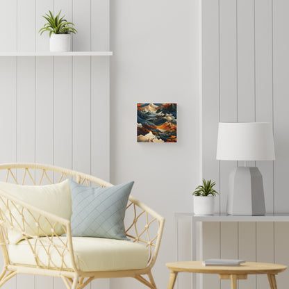 Majestic Mountain Collection - Wood Canvas